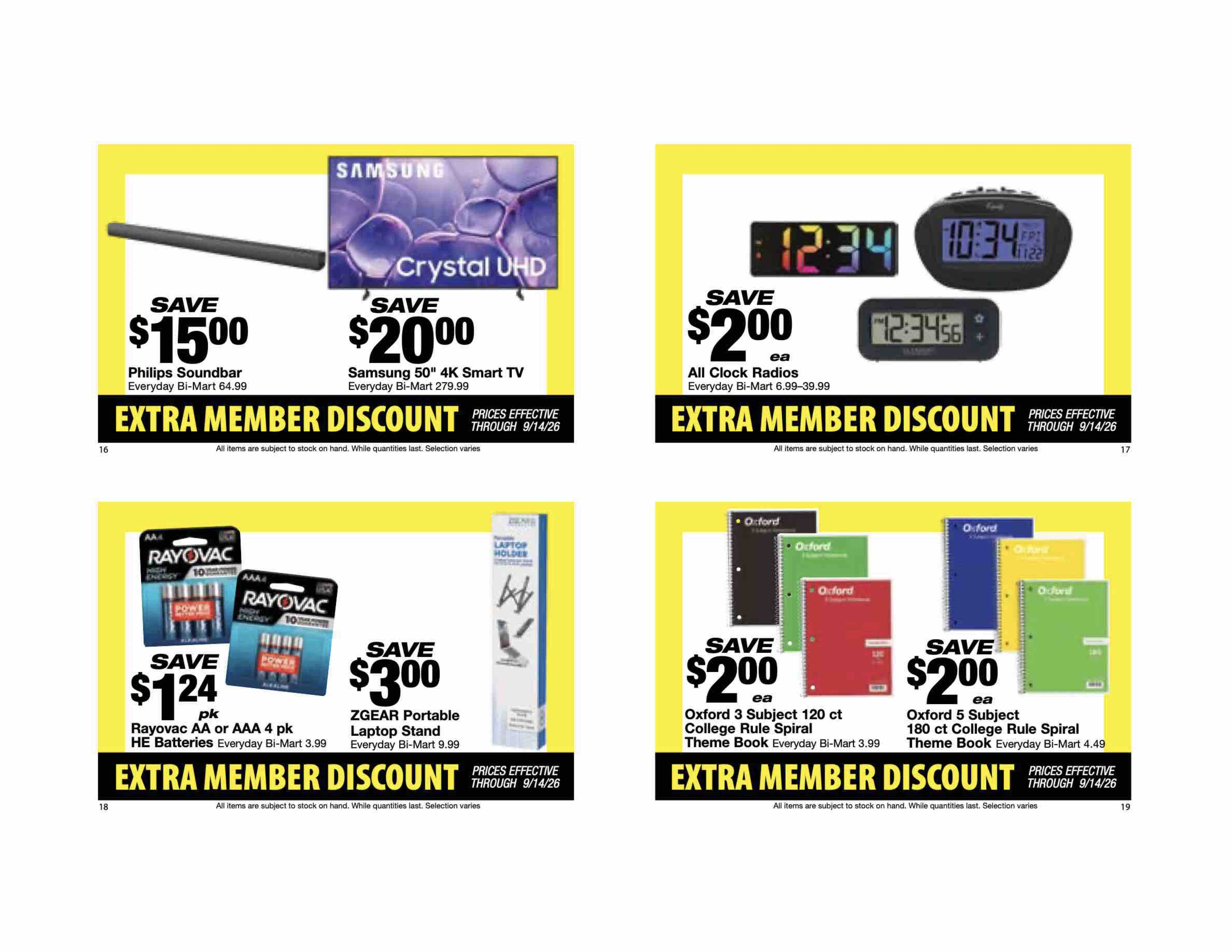 August 24 Extra Member Discount Book - Page 6