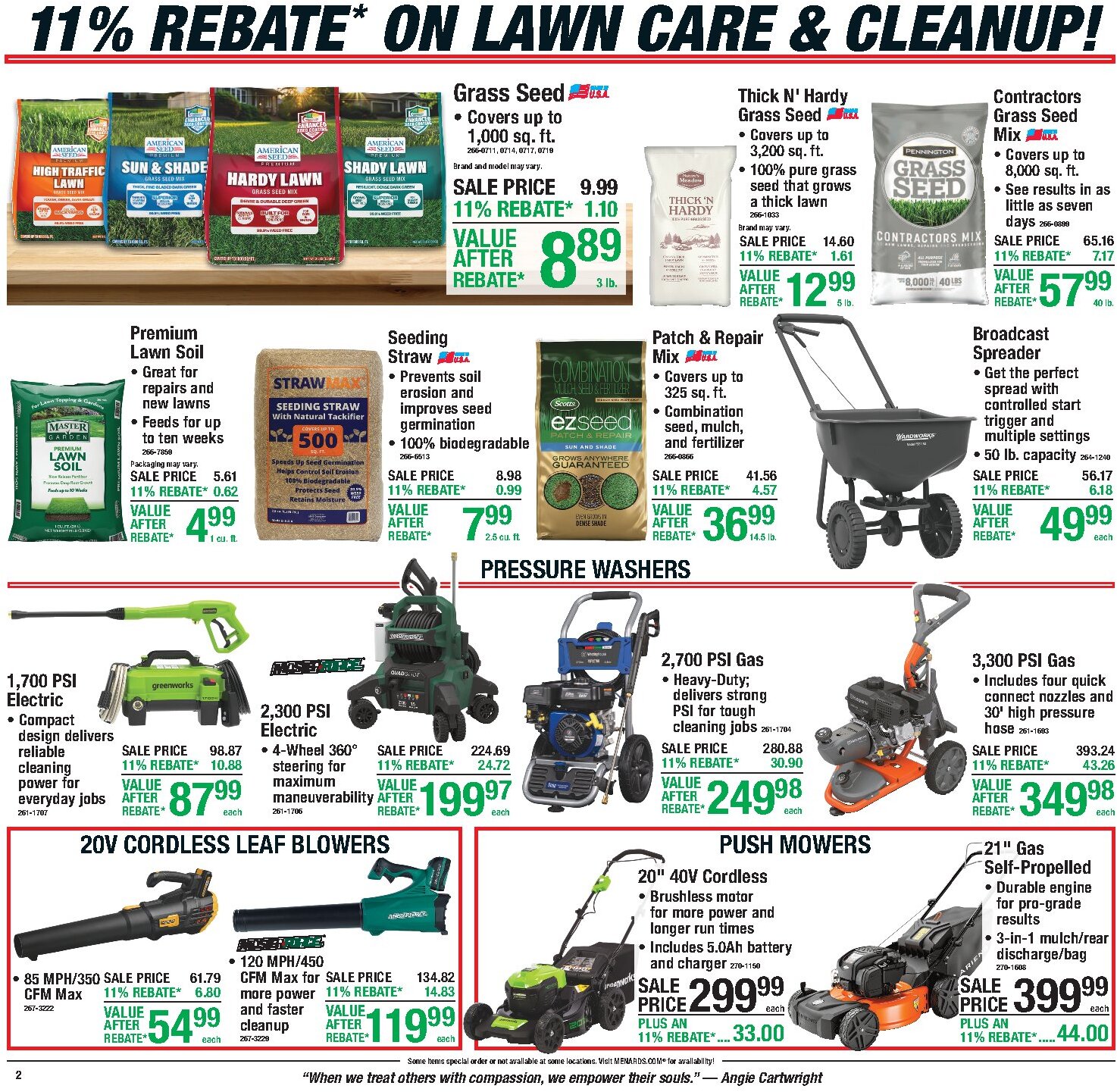 11% Rebate* Sale - Page 2