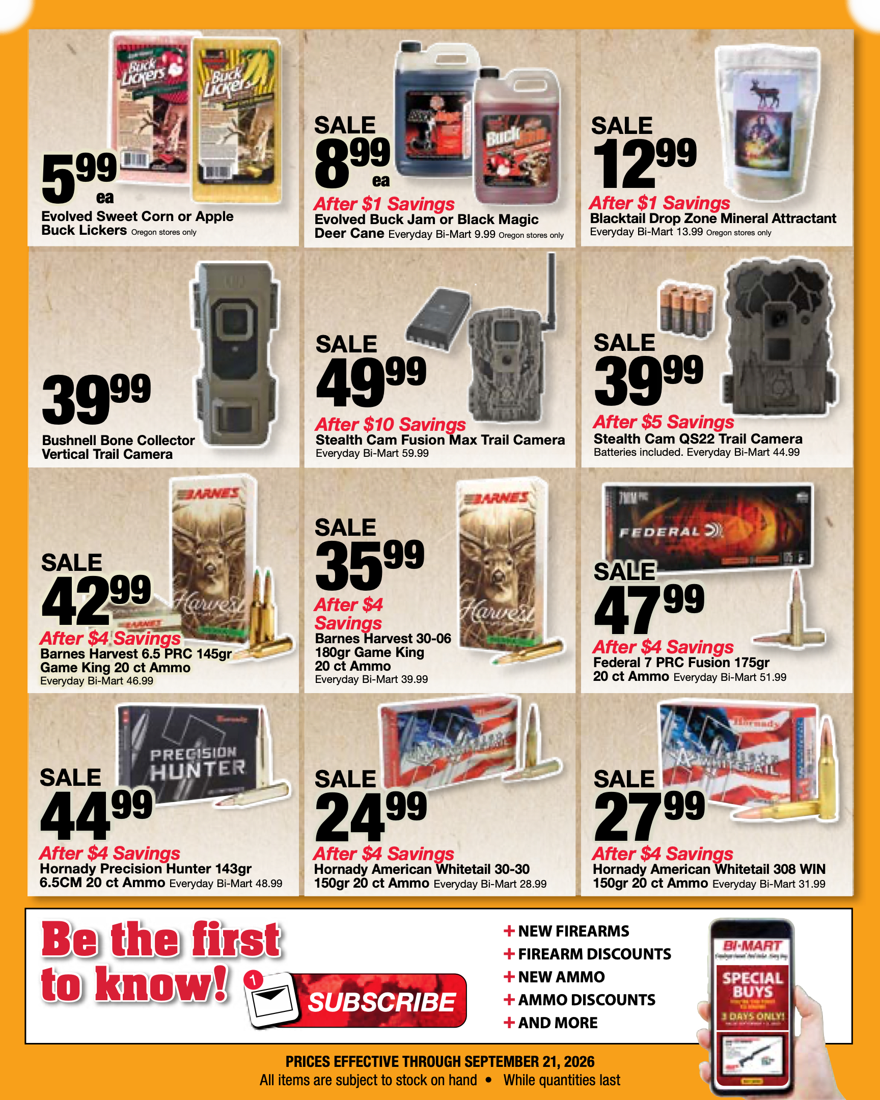 September 8 Big Game Hunting Flyer - Page 4