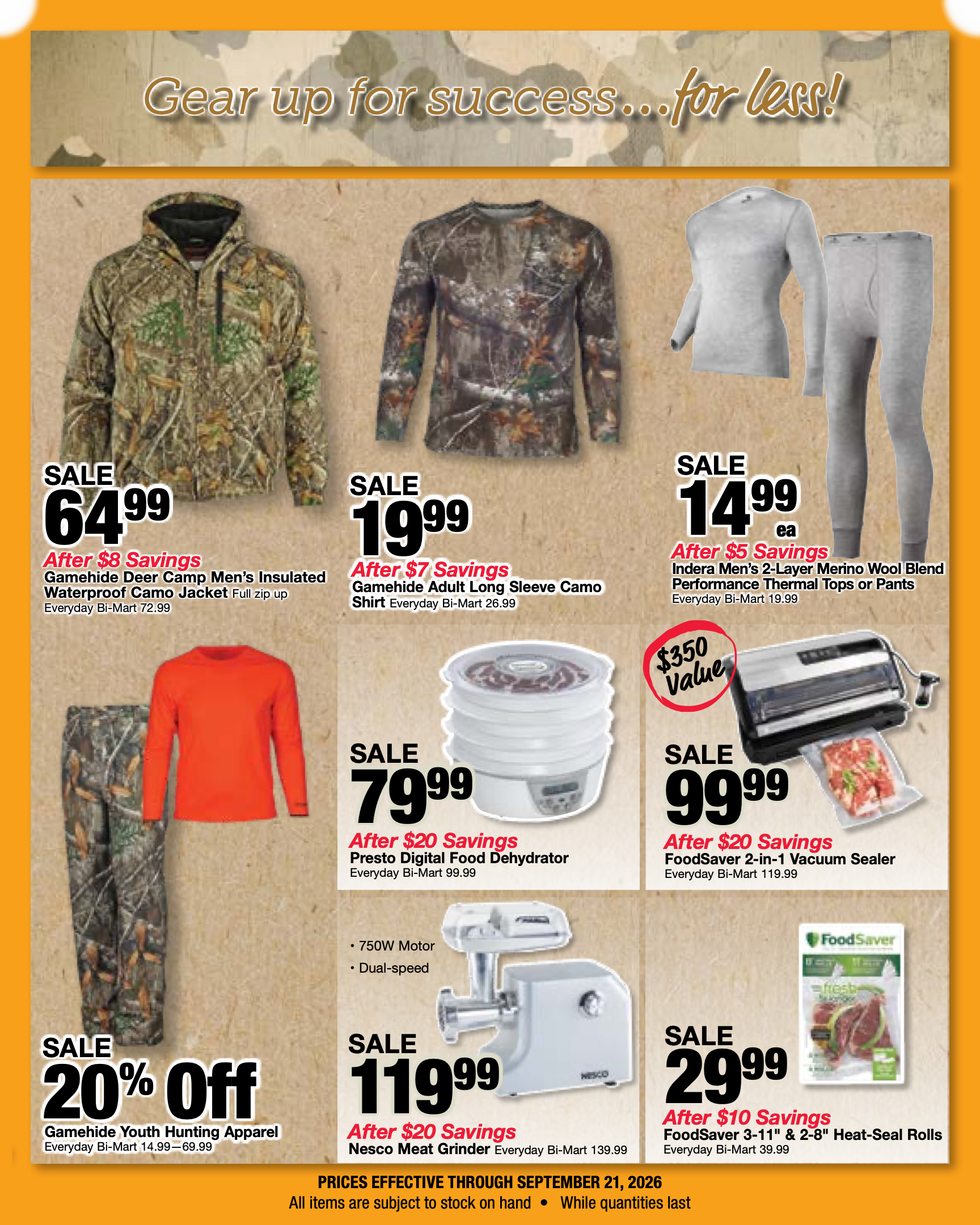 September 8 Big Game Hunting Flyer - Page 5
