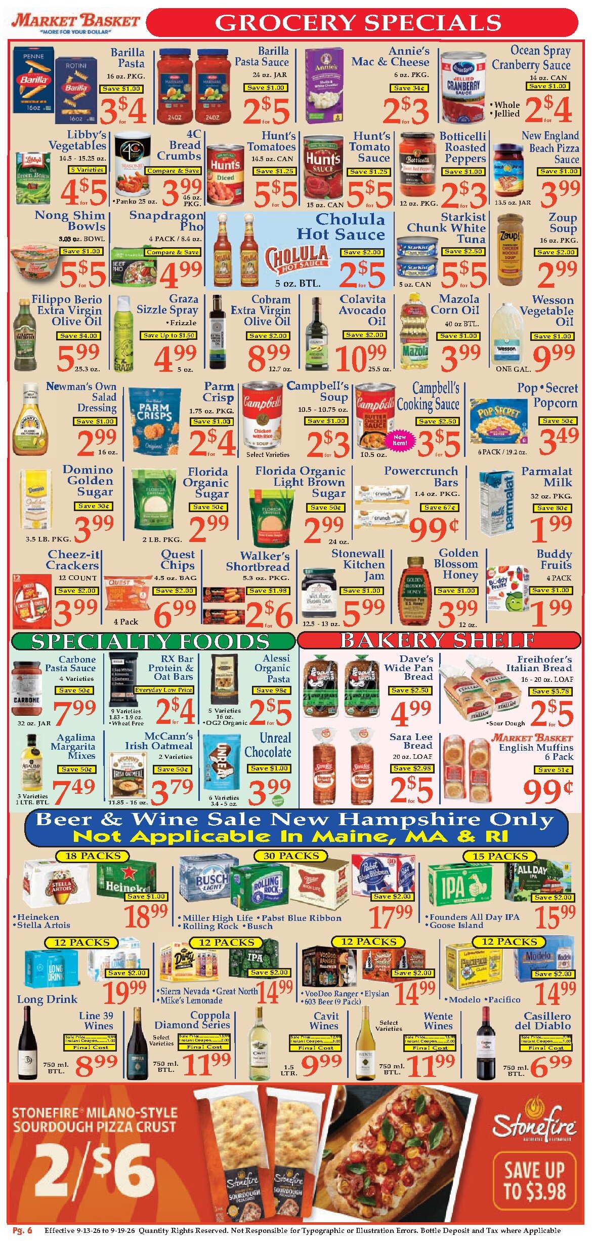 Market Basket - Page 6