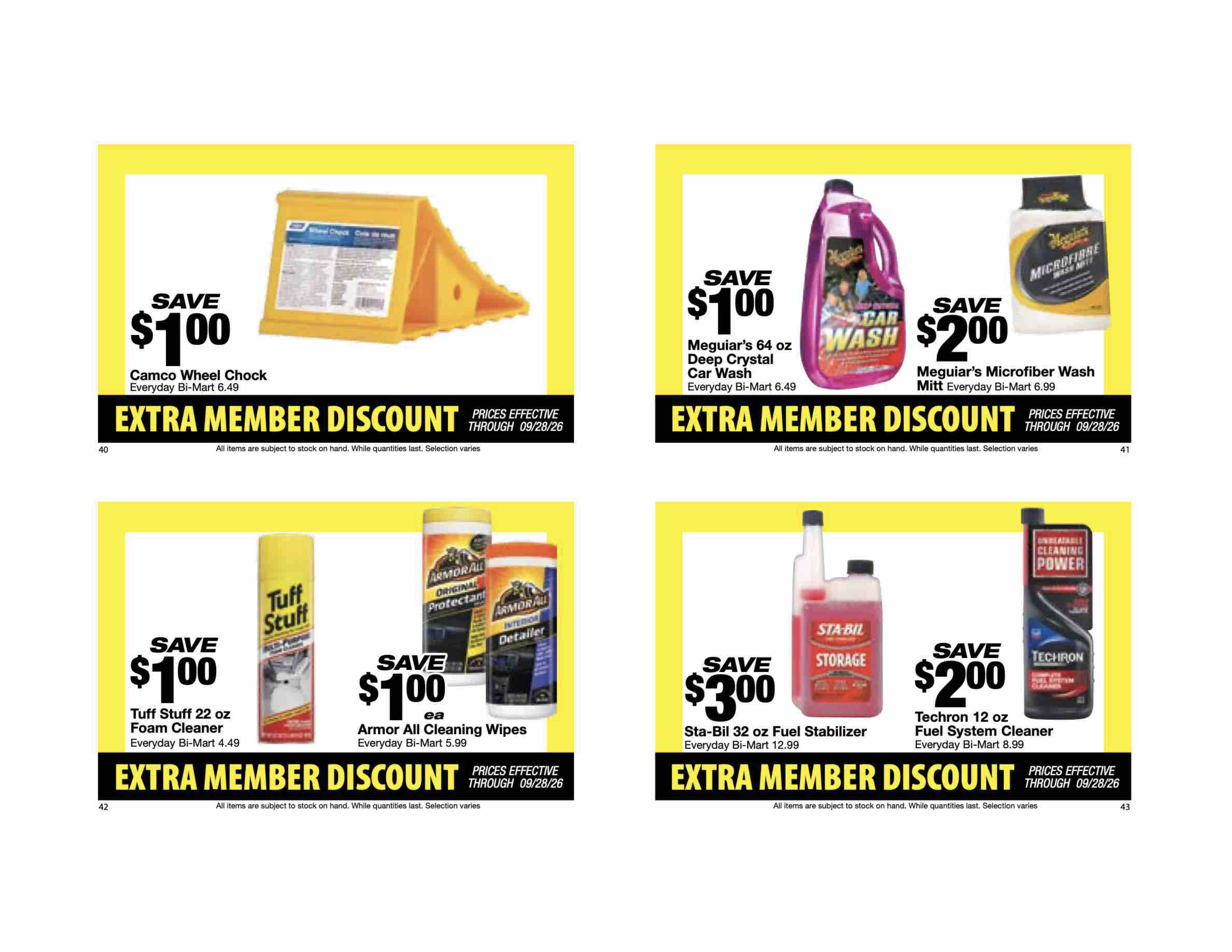 September 14 Extra Member Discount Book - Page 12