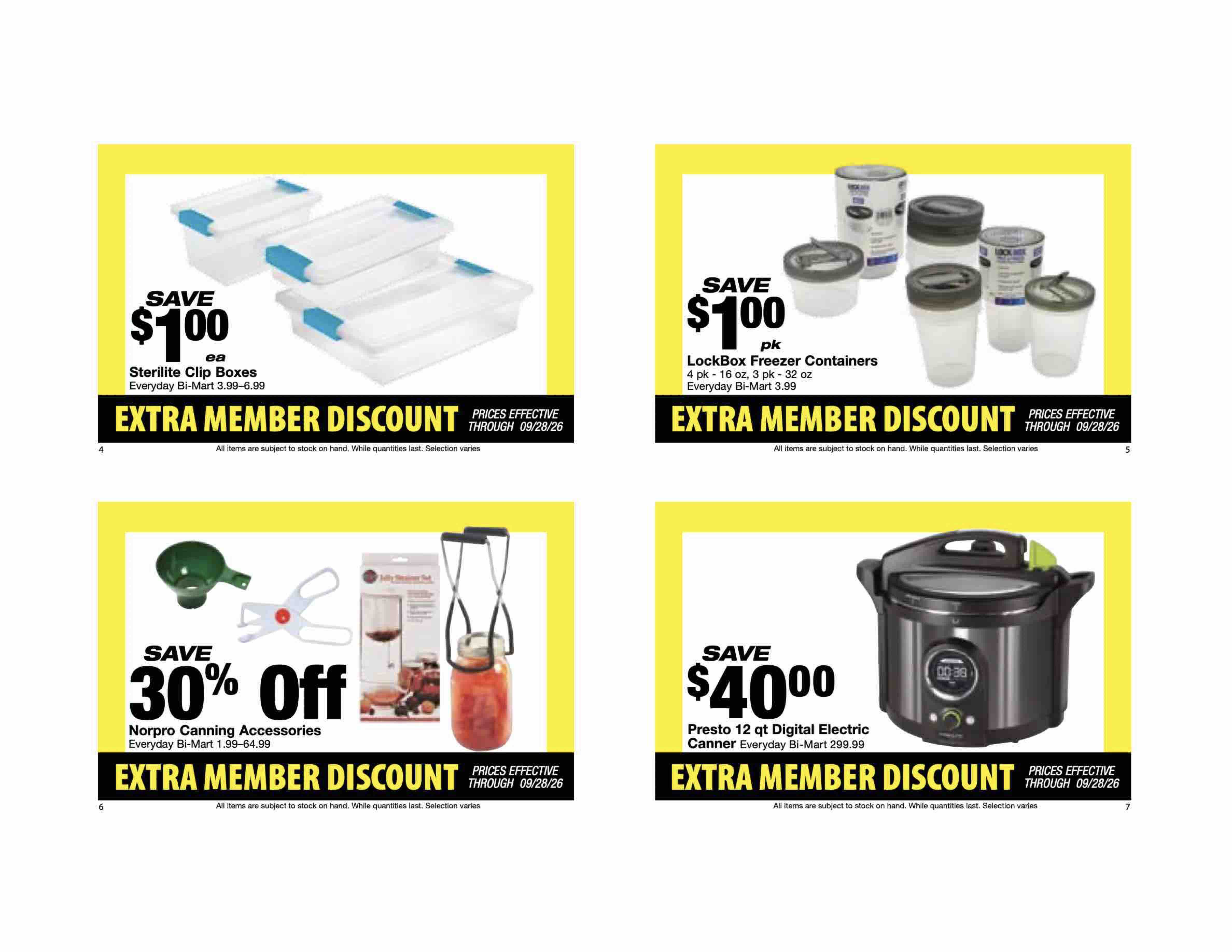 September 14 Extra Member Discount Book - Page 3