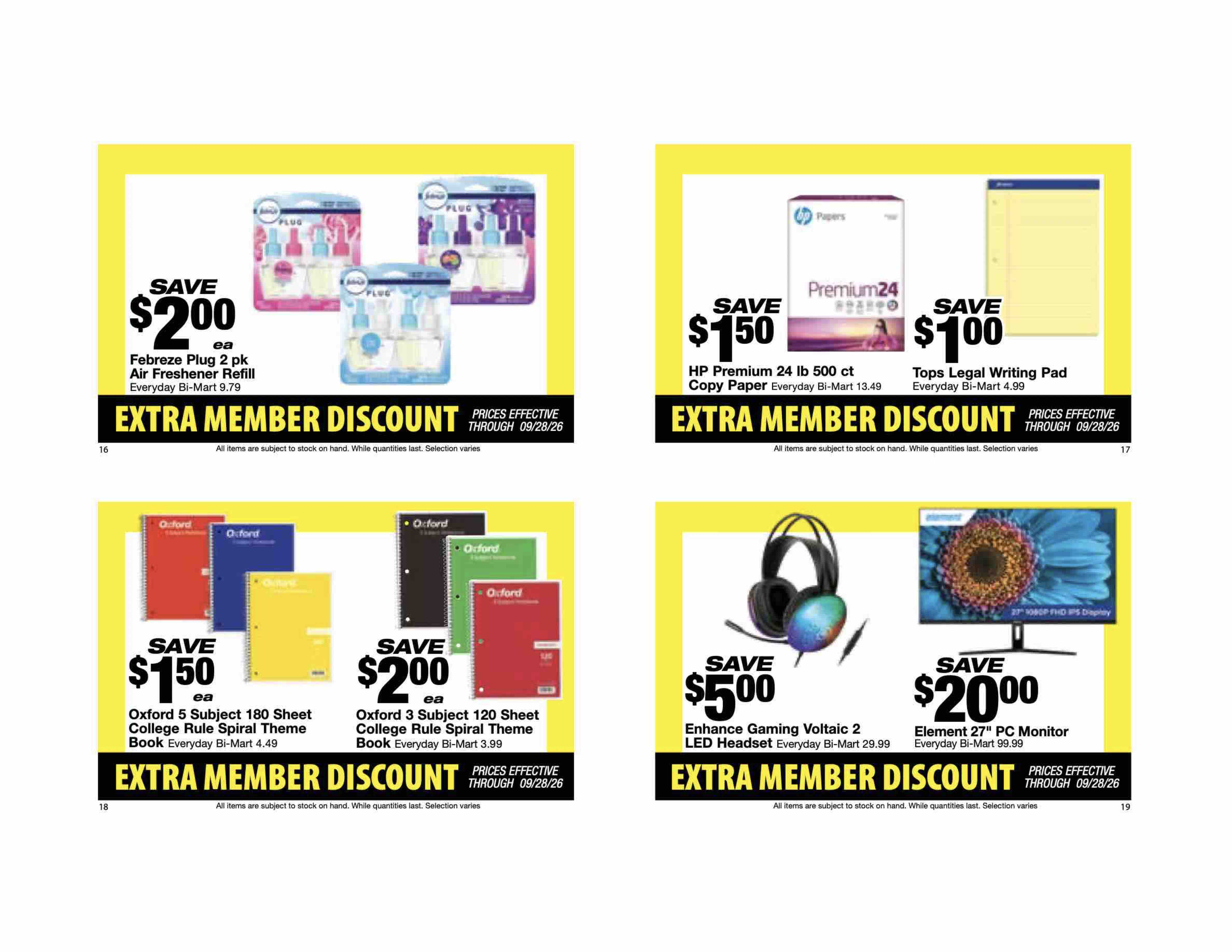 September 14 Extra Member Discount Book - Page 6