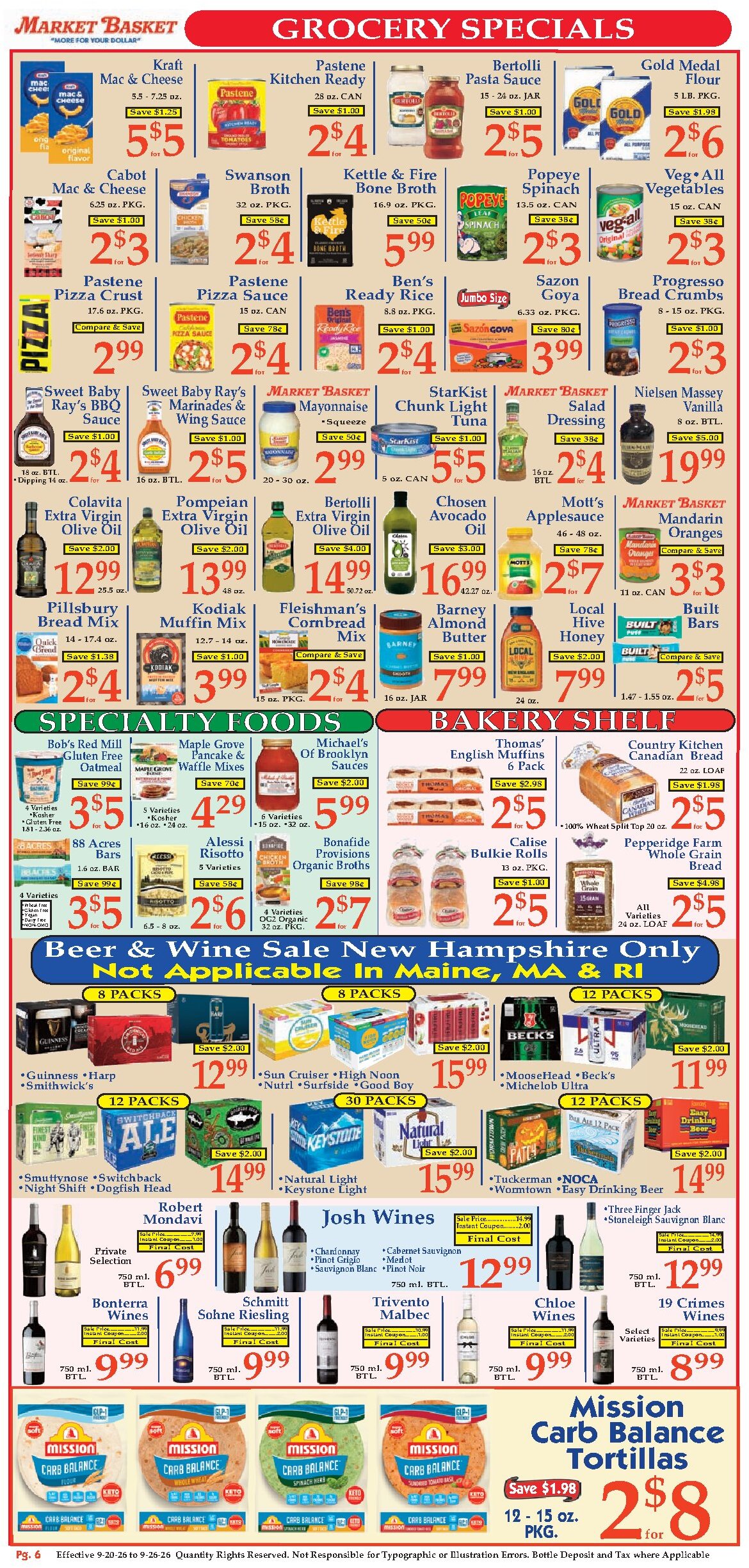 Market Basket - Page 6