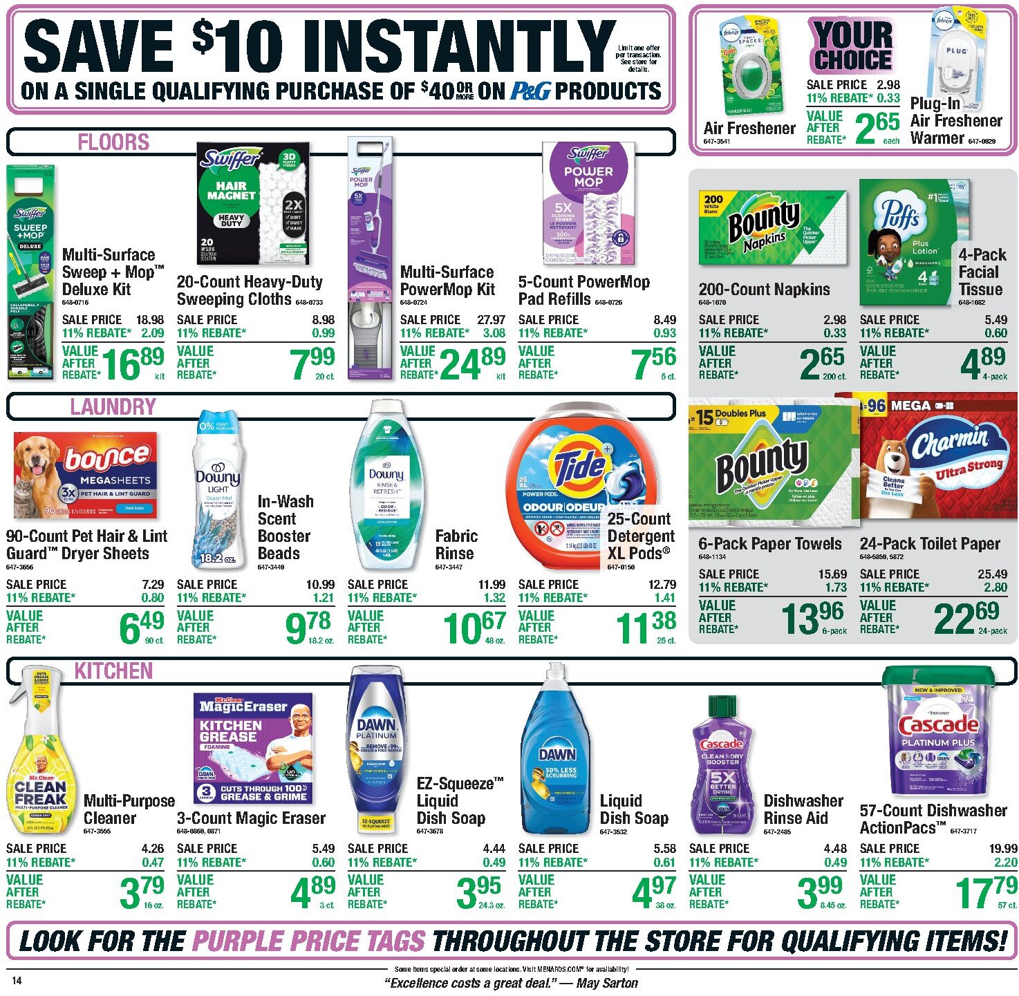 11% Rebate* Sale - Page 20