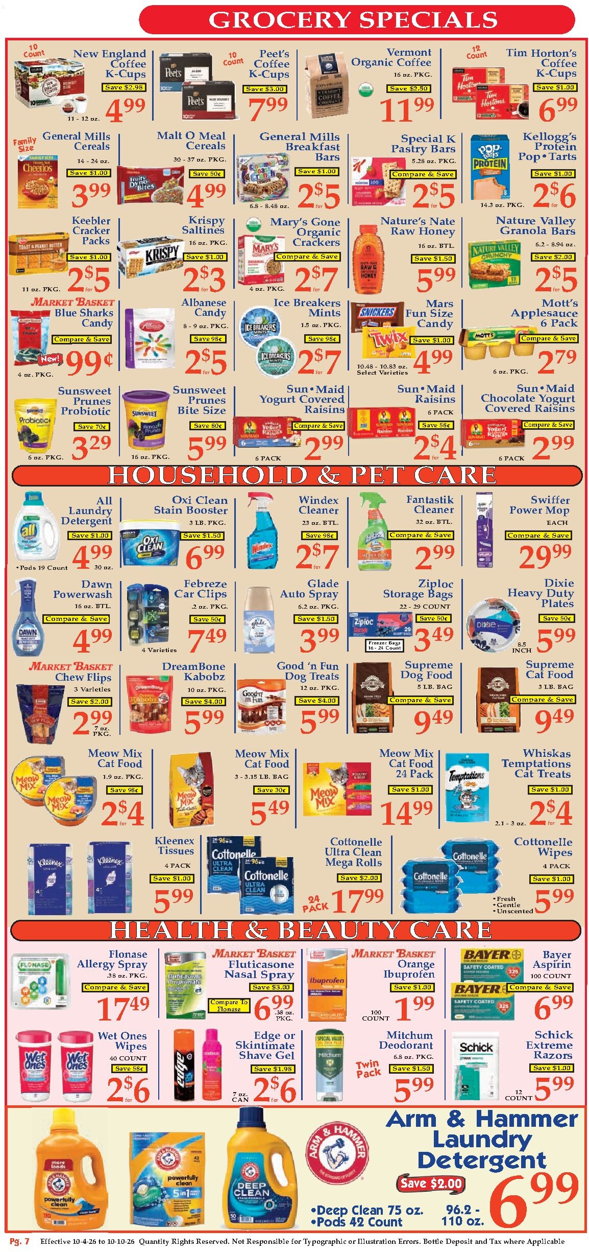 Market Basket - Page 7