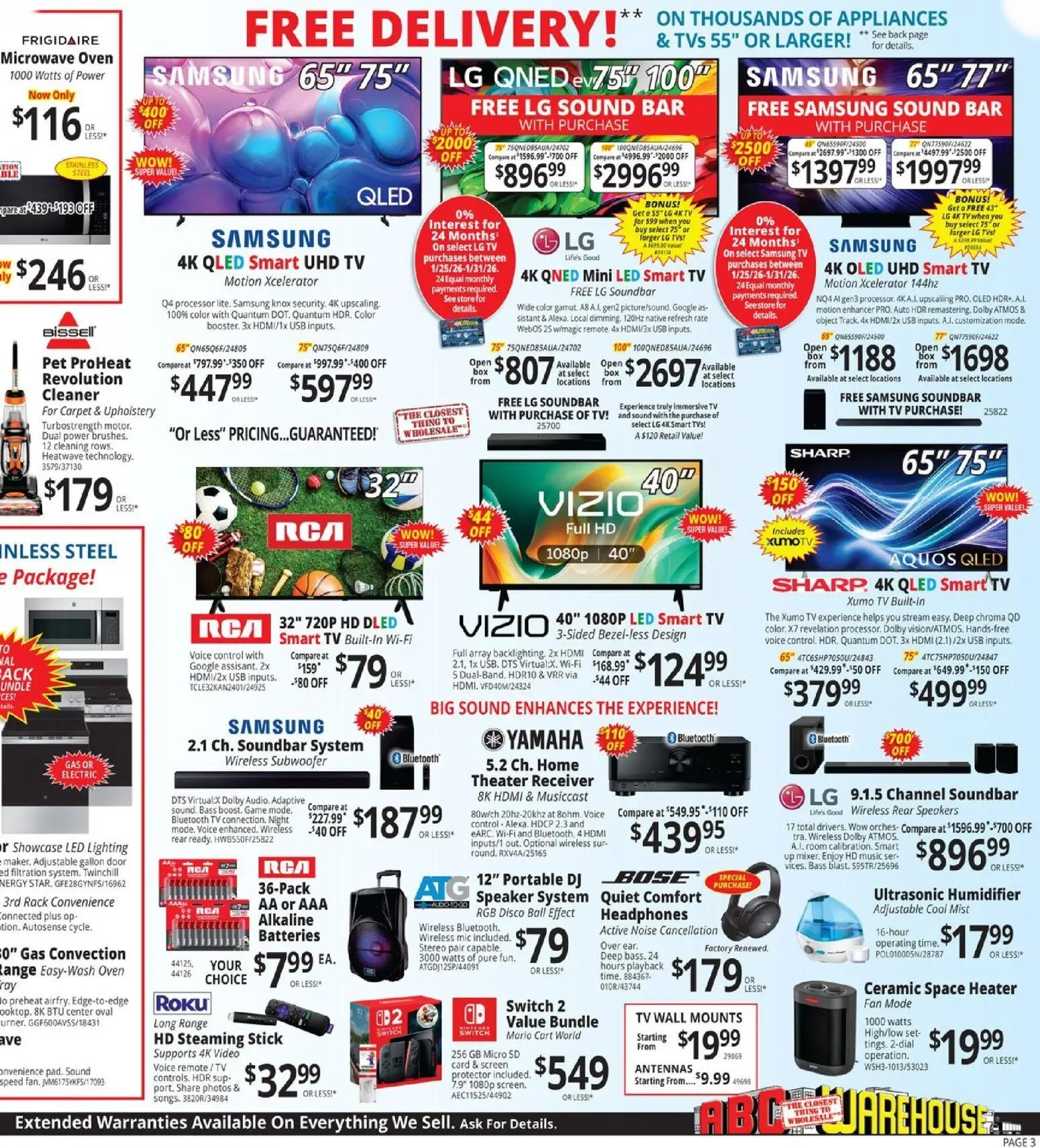 ABC Warehouse offer from 01/25/2026 - Page 3
