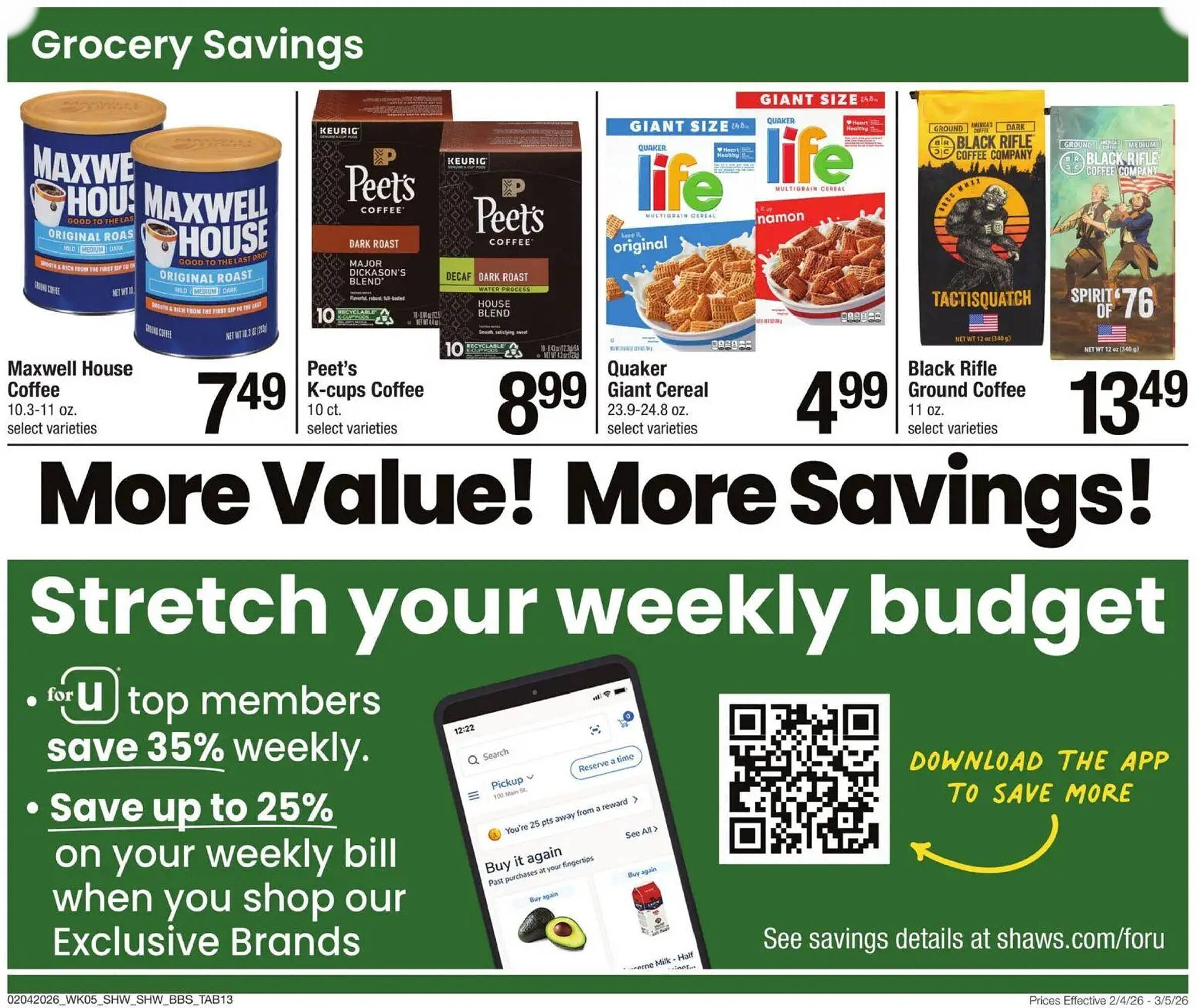 Shaw's flyer - Page 13